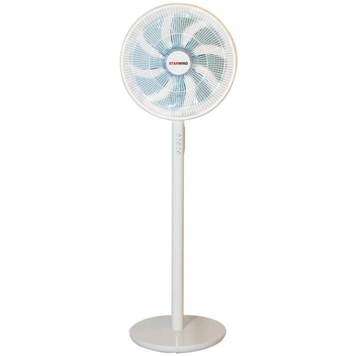 Вентилятор настольныйнапольный Starwind SAF1231 50Вт скорост4 белый 459000₽