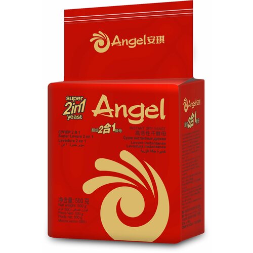 Сухие инстантные дрожжи ANGEL SUPER 2в1 500гр