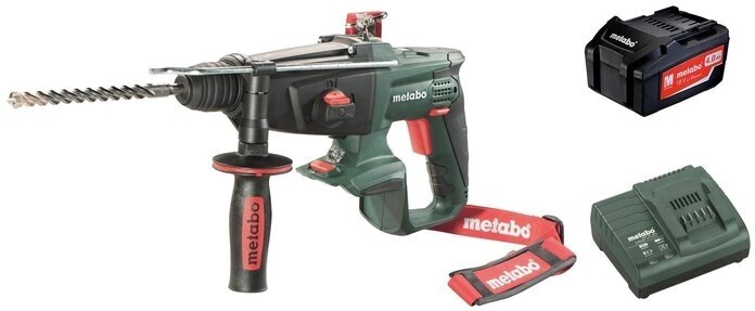 Перфоратор Metabo KHE 18 LTX + Аккумулятор 4.0 АЧ + Зарядное устройство ASC 30-36 (T0332)