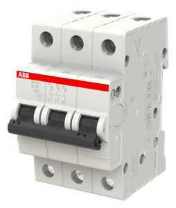 Автоматический выключатель ABB SH203 3P (B) 6kA 16 А