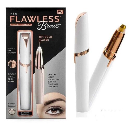 Портативный триммер для бровей Flawless Brows