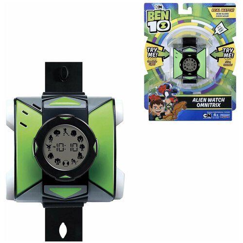 Интерактивная игрушка Бен 10 Часы Омнитрикс электронные Ben 10 Alien Watch Omnitrix 76955 электронные игрушки ben 10 часы омнитрикс игры пришельцев