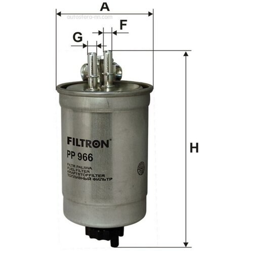 Фильтр Топливный Filtron Filtron арт. PP966