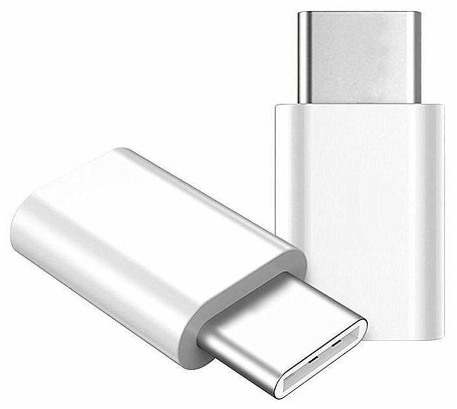 Переходник адаптер Apple Lightning 8-Pin на USB Type C, аллюминий, Prime Line