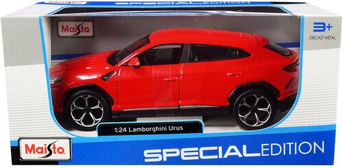 Машинка Maisto Lamborghini Urus 1:24, красный 31519
