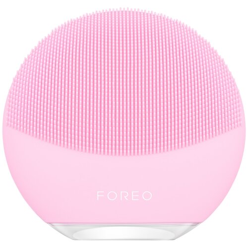 прибор для очищения лица foreo luna mini 3 электрическая очищающая щеточка для лица для всех типов кожи fuchsia FOREO LUNA mini 3 Электрическая очищающая щеточка для лица для всех типов кожи, Pearl Pink