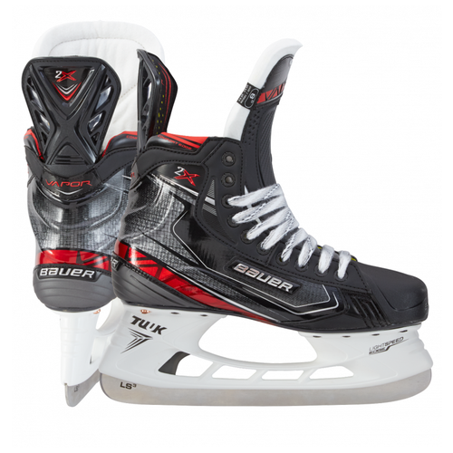 фото Коньки хоккейные bauer vapor 2x bth19 sr (размер d 7.5, цвет черный)