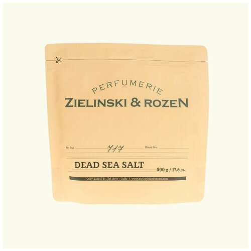 ZIELINSKI & ROZEN Соль мертвого моря 717 (500 гр) zielinski rozen соль мертвого моря ванильный бленд 250 гр
