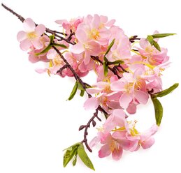 XY118-63001 Ветка с цветами яблони, 85см (F Розовый)