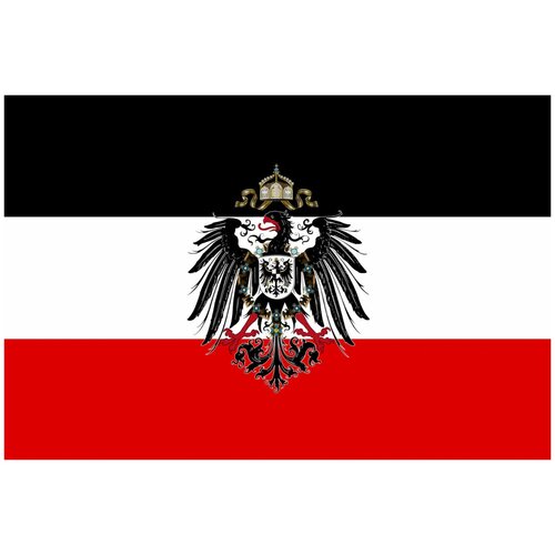 Флаг Германской Империи 90х135 см флаг императорских военно морских сил германской империи 70х105 см