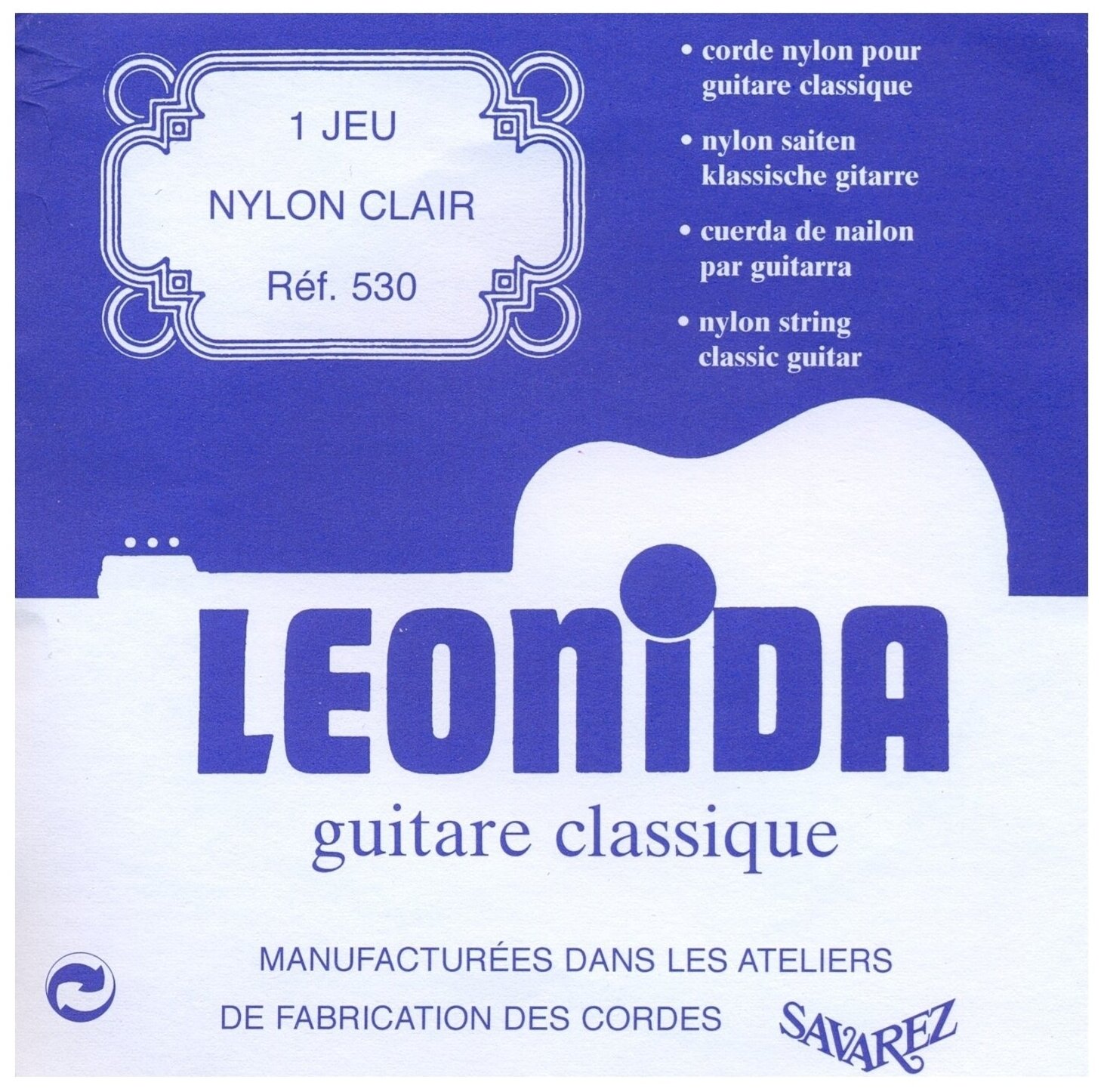 SAVAREZ 530 LEONIDA струны для классических гитар (29-33-41-29-34-42) нормального натяжения
