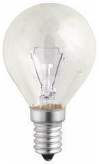 Лампа накаливания JazzWay P45 60W E14 прозрачная шар