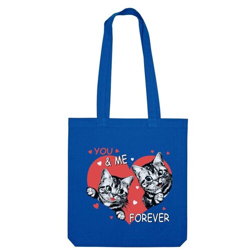 фото Сумка шоппер us basic, синий