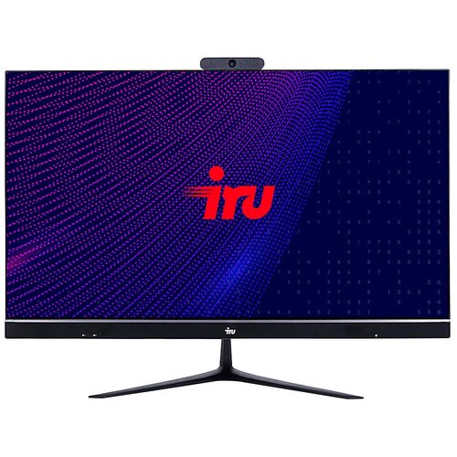 Моноблок IRU Office 23IH5P 23.8 Full HD i5 10400 (2.9) 8Gb SSD512Gb UHDG 630 Free DOS GbitEth WiFi BT 120W Cam черный 1920x1080