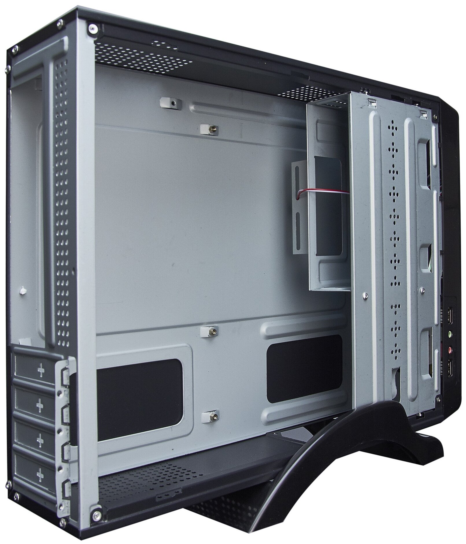 Компьютерный корпус ExeGate MI-209 300 Вт, черный - фото №5