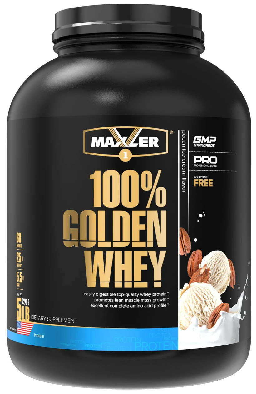 MAXLER USA Golden Whey 2,27 кг (Pecan ice cream flavor)