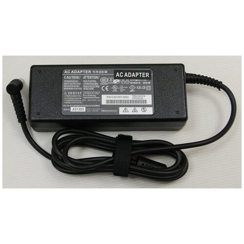 Блок питания для ноутбука Fujitsu Siemens 5.5x2.5мм, 80W (19V, 4.22A) без сетевого кабеля