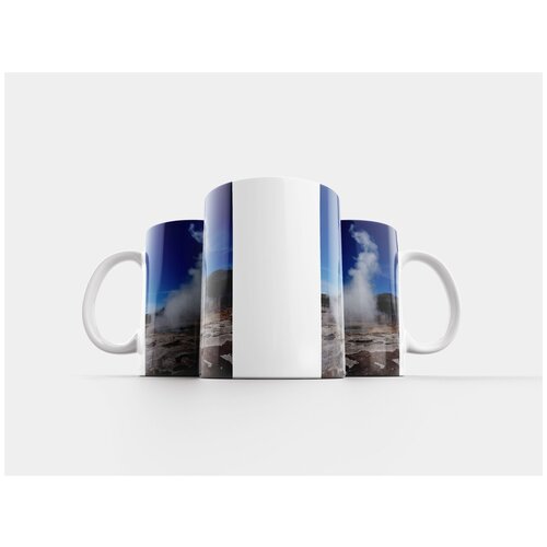 фото Кружка "исландия, остров, пара" 320 мл lotsprints