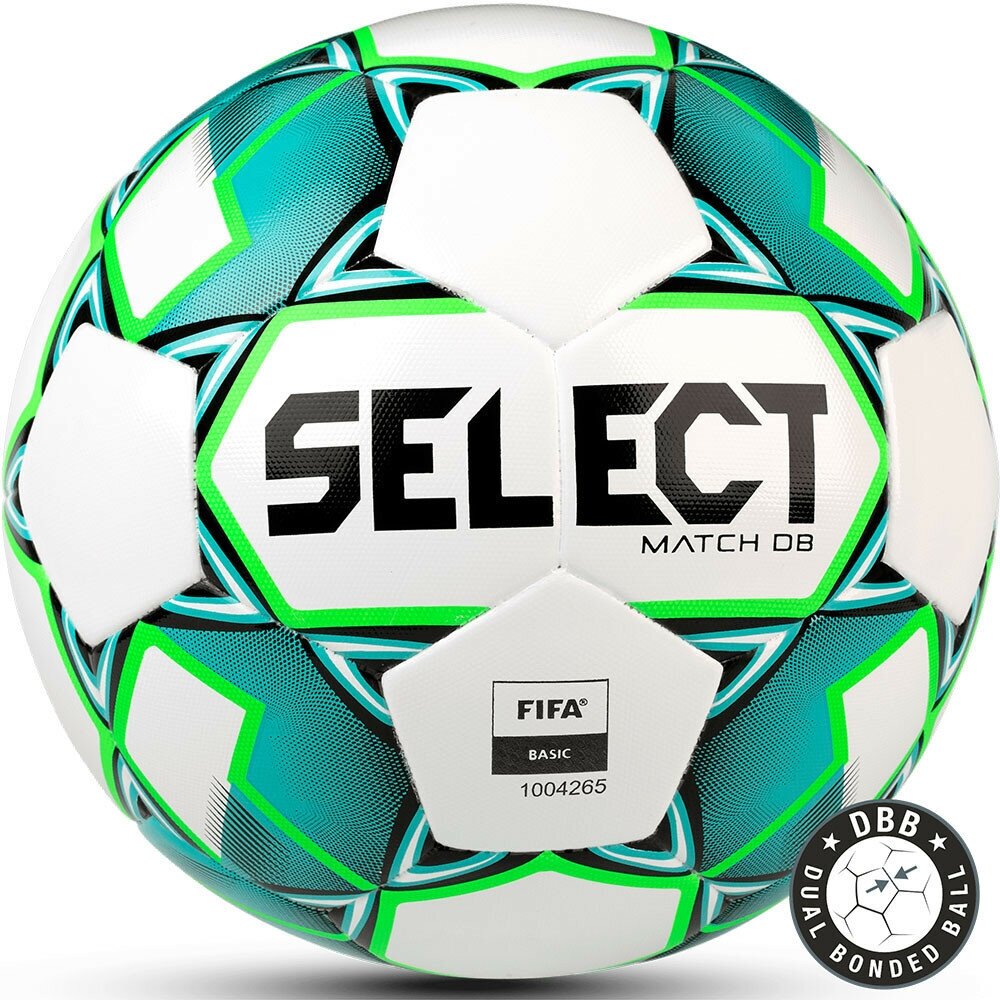 Мяч футбольный "SELECT Match DВ Basic", р.5, FIFA Basic, арт.05753460-004