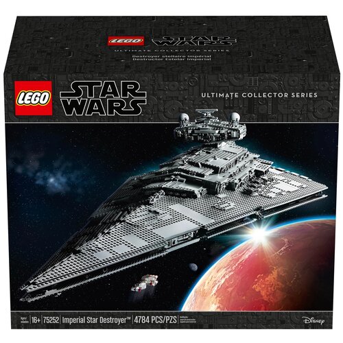 Конструктор LEGO Star Wars 75252 Имперский звёздный разрушитель, 4784 дет. конструктор lego star wars 75252 имперский звёздный разрушитель