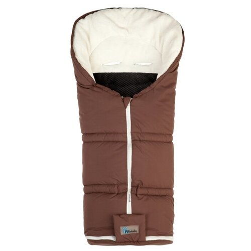 фото Конверт-мешок altabebe sympatex al2278sx 90 см brown/whitewash