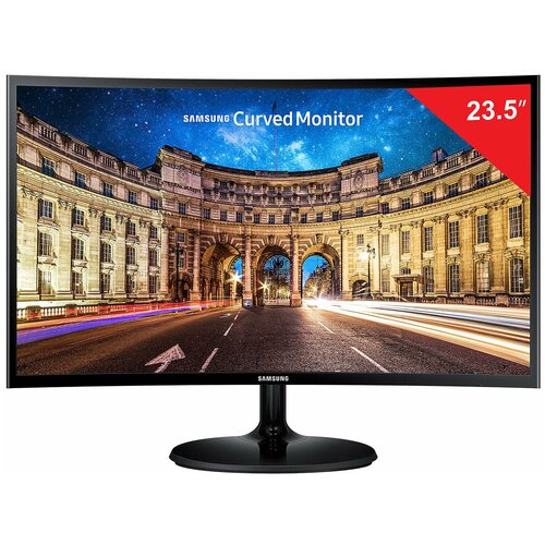 Монитор SAMSUNG C24F390FHI 235 598 см 19201080 169 VA 4 ms 250 cd HDMI VGA черный 1405000₽