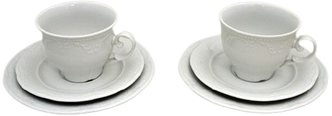 Чайный сервиз GIPFEL Caprice CPR06CS00, 2 персоны, 6 предм.
