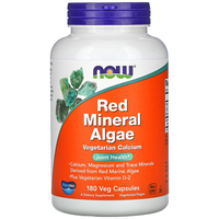 Минералы NOW Red Mineral Algae 180 капс