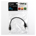 Dialog Кабель USB-MicroUSB v2.0 22cм. HC-A5801 - изображение