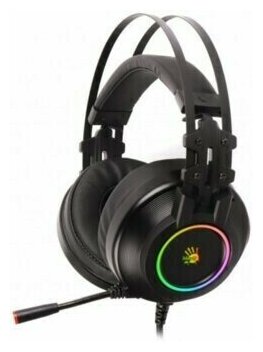Игровая гарнитура проводная A4TECH Bloody G528C черный - фото №10