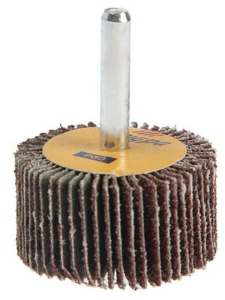 Круг лепестковый радиальный тундра, 40 х 20 х 6 мм, Р80 (арт. 5162353)