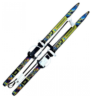 Лыжный комплект подростковый NOVASPORT Cosmo с универсальным креплением 140/105