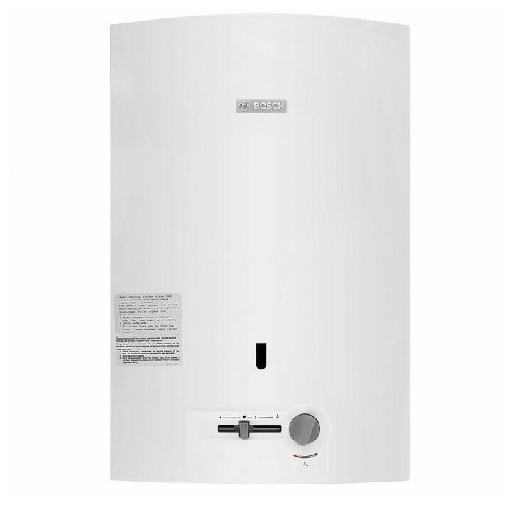 Проточный газовый водонагреватель BOSCH WR 13-2P23, белый - фото №17