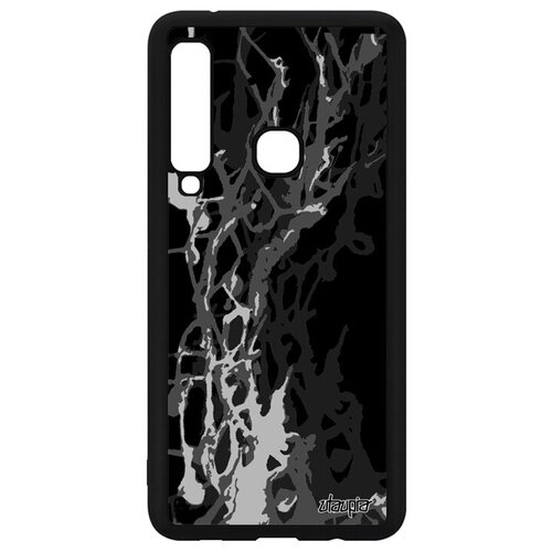 фото Защитный чехол для смартфона // galaxy a9 2018 // "огонь" дизайн декоративный, utaupia, серый