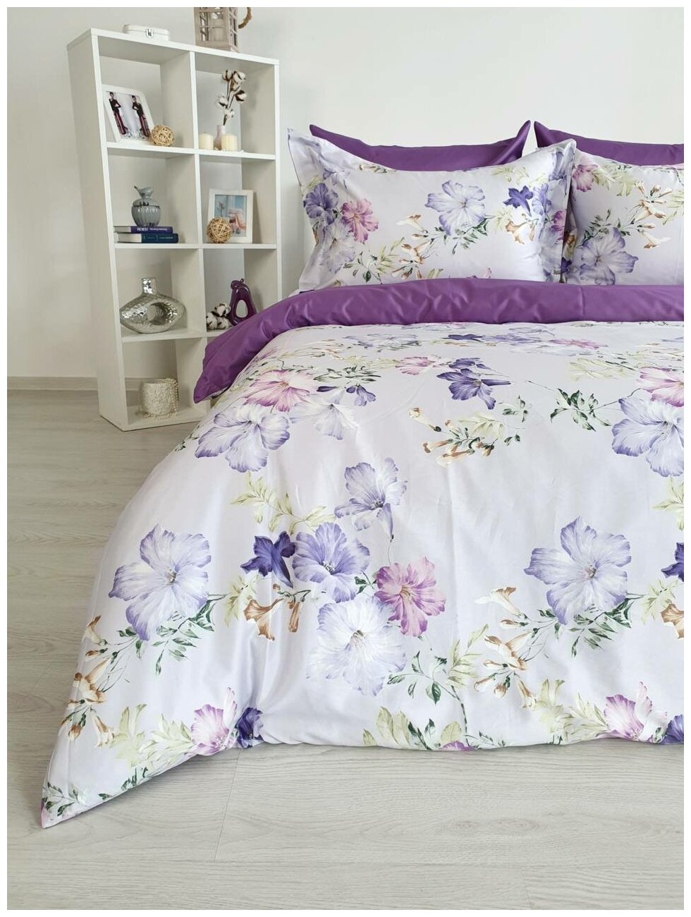 Комплект постельного белья Tivolyo home VIOLA (KING SIZE)