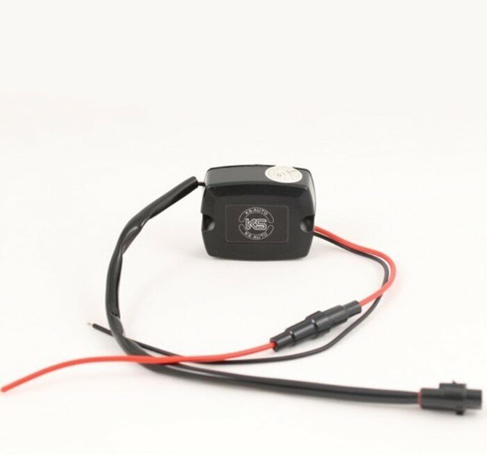 Стабилизатор напряжения KS-005 CR CONTR, для ходовых огней, (блок, провода, предохранитель), 12-24 В - фотография № 3