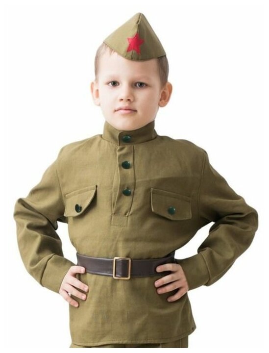 Бока С Детская военная форма Солдат, рост 122-134 см (без брюк) 2277