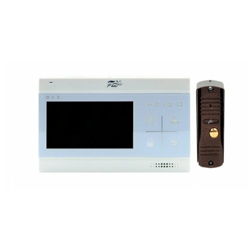 Комплект видеодомофон и вызывная панель FX-VD5S-KIT (агат 5W)
