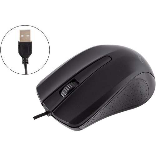 Мышь проводная оптическая Energy EK-001 цвет - черный 34100₽