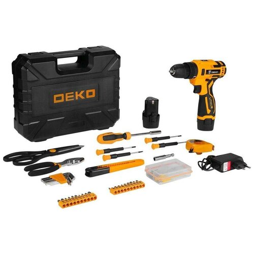 Дрель-шуруповерт Deko Banger 12V Li-Ion кейс в комплекте 407500₽