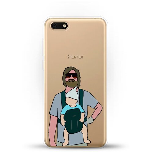 фото Силиконовый чехол алан на huawei y5 lite (2018) andy & paul