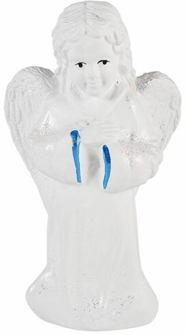 фото Ангел "Покаяние" (с блестками, гипс).