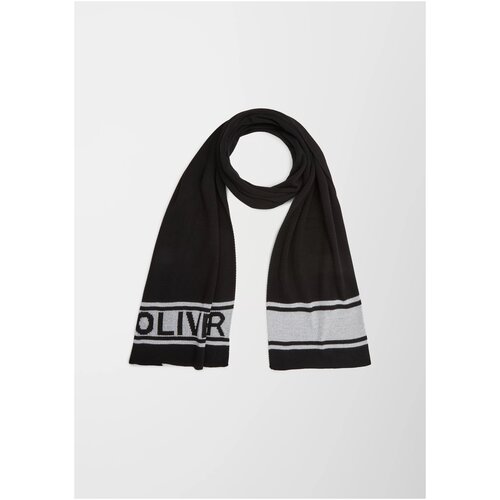 шарф, s.Oliver, артикул: 10.3.11.25.276.2125830 цвет: GREY/BLACK (99X1), размер: 1