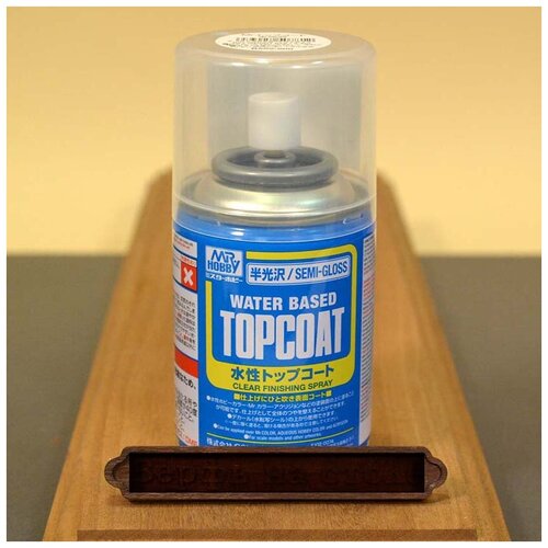 mr hobby b 502 лак полуглянцевый аэрозольный topcoat semi gloss spray 86 мл Лак-спрей полуглянцевый Topcoat, В-502, 86 мл, Mr Hobby (Япония)