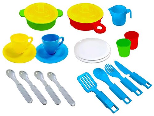 Набор посуды Green Plast 23 предмета