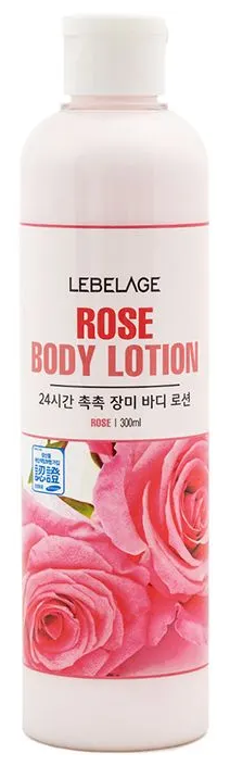 Лосьон для тела с экстрактом розы Lebelage Rose Body Lotion, 300 мл (СГ до 10.2024г.)