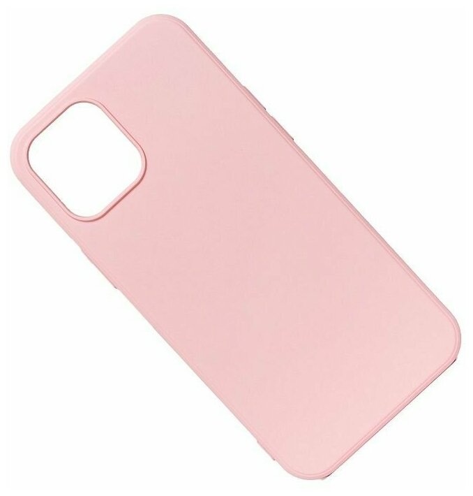 Чехол для iPhone 12 Pro Max силиконовый Soft Touch 2 <светло-розовый>