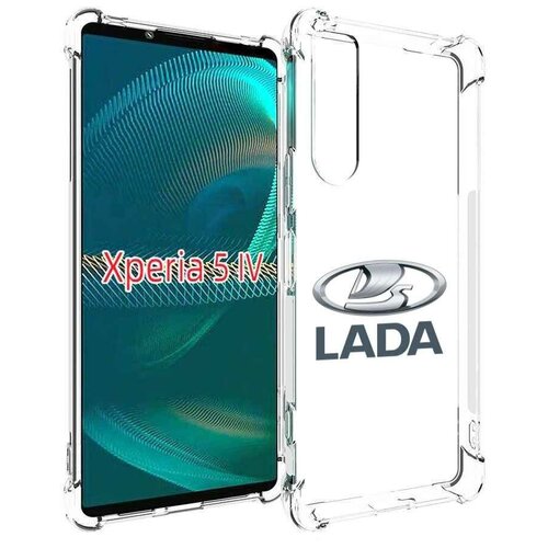 Чехол MyPads Lada-ваз-4 мужской для Sony Xperia 5 IV (5-4) задняя-панель-накладка-бампер