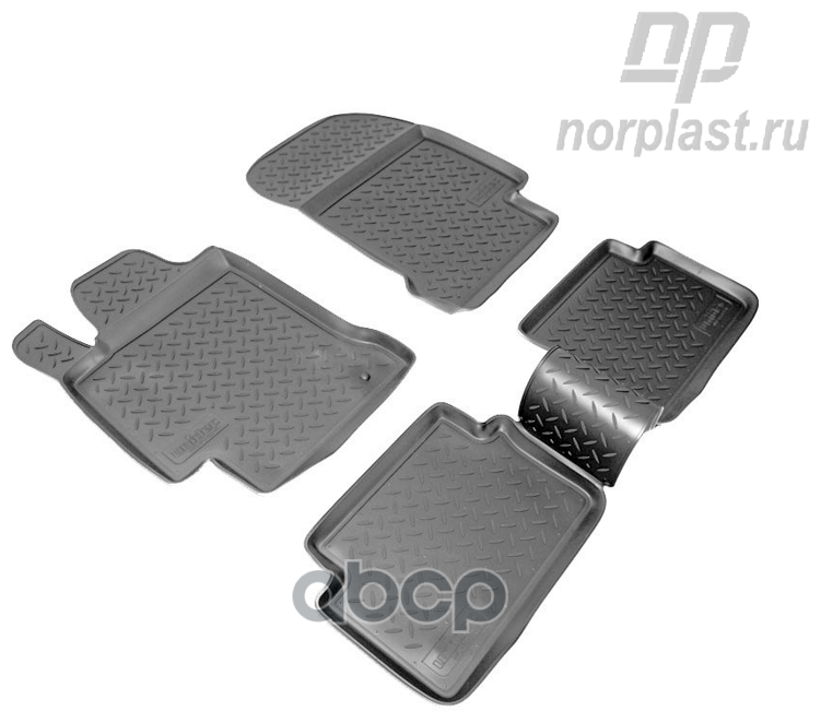 Коврики Салона Полиуретан Norplast Renault Laguna Iii 07- Npl-Po-69-15 NORPLAST арт. NPLPO6915