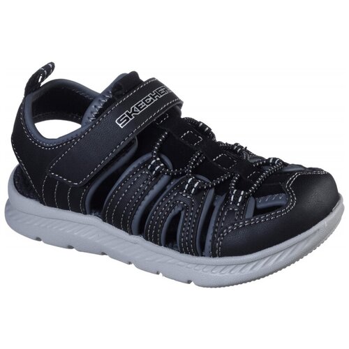 Сандалии SKECHERS 400041L-BKGY C_FLEX SANDAL 2.0 для мальчика, цвет черный, размер 28.5